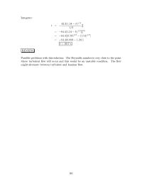 Chapter 10 Water exits a tank through a short galvanize