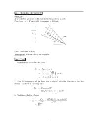 Chapter 11 Drag force is inﬂuenced by the shape of the object