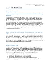 Sociology Chapter 6 Activity Treasure Hunt The Book Discusses Self evaluation