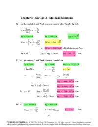 Chapter 5 Homework The Following Equations are Used Derive And Expression