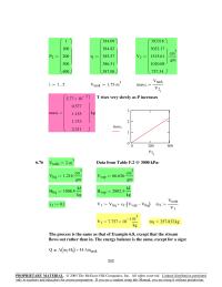 Chapter 6 Homework neglecting kinetic and potential energies and setting the