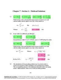 Chapter 7 Homework Interpolations in Table F.2 at several pressures and