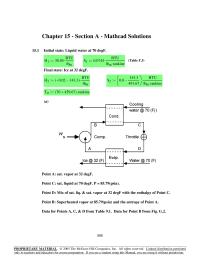 Chapter 15 Homework The only irreversibility is the transfer of heat from