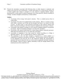 Chapter 2 Solutions Manual Foundation Engineering Principles And Practices