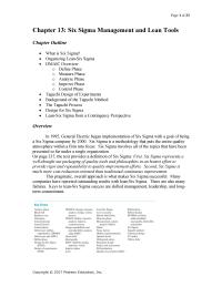 Management Chapter 13 Homework The Cites Different Services Implementations The