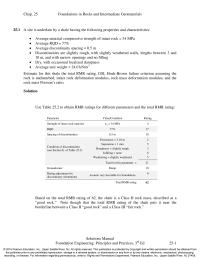 Chapter 25 Foundations in Rocks and Intermediate Geomaterials