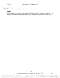 Chapter 28 Why is it difficult to obtain samples of gravelly