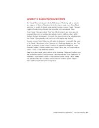 Graphics & Visualization Chapter 15 Homework How Combine Multiple Neural Filters During Neural