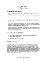 Economics Chapter 2 Homework&nbsp;In Canada, Statistics Canada’s National Income and