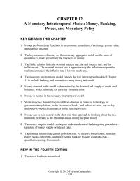 Economics Chapter 12 Homework Equilibrium The Market For Credit Card Services