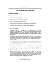 International Business Chapter 2 Homework They hire the personnel, fire and transfer them to meet global needs