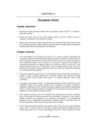 International Business Chapter 17 Homework The Triad Answers Review And Discussion
