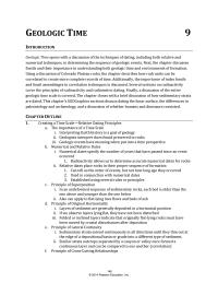 Physics Chapter 9 Homework The Law Superposition Tells The Sandstone Was