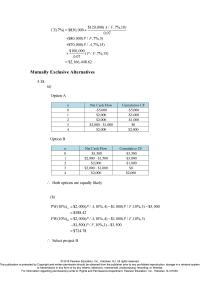 Economics Chapter 5 You must consider how you will satisfy the rest of