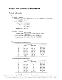 Economics Chapter 15 Cash Flow Statement Cash from operation