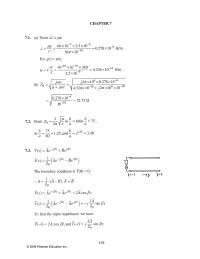 Physics Chapter 7 Homework From the given locations of two successive voltage minima