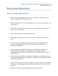 Communications Chapter 02 Homework How Communication Skills Relate Leadership Traits Several