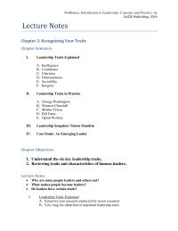 Communications Chapter 02 Homework Great Britain Northouse Introduction Leadership Concepts And