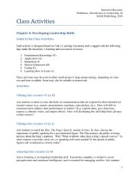 Communications Chapter 06 Homework The Food Line Keeps Getting Longer And