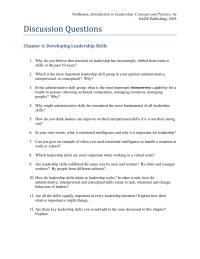Communications Chapter 06 Homework Can You Give Example When You Used