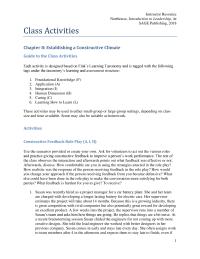 Communications Chapter 08 Homework Where Does The Advice Fall Short Does