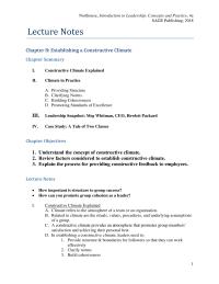 Communications Chapter 08 Homework Share Leadership Responsibilities Foster And Promote