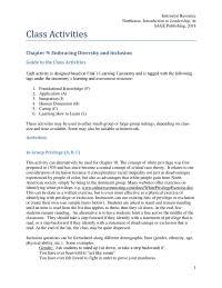 Communications Chapter 09 Homework Attitude Toward Age Gender Equality