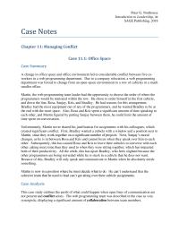 Communications Chapter 11 Homework Martin Did Not See Things From His