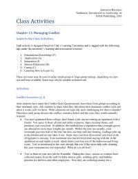 Communications Chapter 11 Homework The First Version Should Show The Conflict