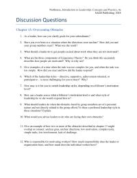 Communications Chapter 13 Homework How Can Leader Assess What Followers Motivation