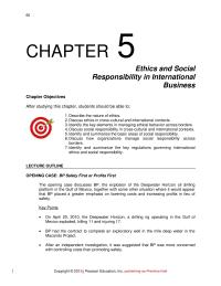 International Business Chapter 5 Homework These enterprises will face many challenges in the future