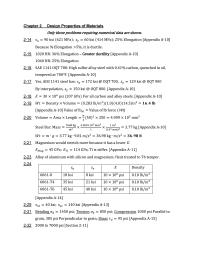 Chapter 2 Design Properties of Materials