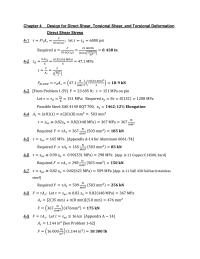 Chapter 4 Design for Direct Shear Torsional Shear