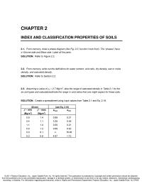 Chapter 2 Write out the definitions for water content