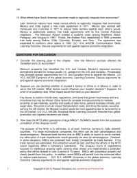 International Business Chapter 10 Homework South American Countries Senior Manager Would Stress