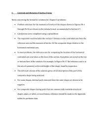 Chapter 6 Reference axis-Centroid by inspection