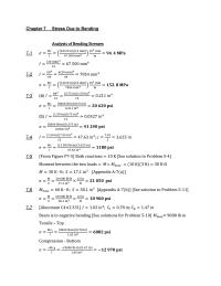 Chapter 7 To specify the lightest standard hollow