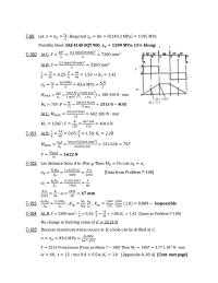 Chapter 7 Maximum permissible load on beam