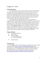 Chapter 13 Under This System The Average Tax Rate