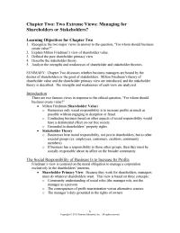 Business Ethics Chapter 2 Homework Community understanding of social roles