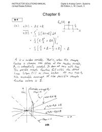 Chapter 6 The possible sample functions fall within the dotted