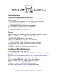 Chapter 7 Homework Networks Platforms Delivering And Allowing Users Use