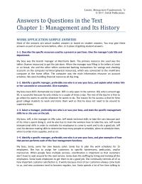 Chapter 1 Many Managers Change Industries Throughout Their Careers
