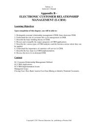 Appendix B Homework Crm Systems Especially Compared The High Upfront
