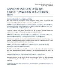 Chapter 7 Does an organization you work for or have worked