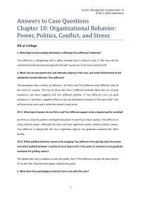 Chapter 10 Would You Draft Policy Directly Stating That