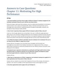 Chapter 11 Would The Companys Development And Job Enrichment