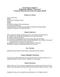 Chapter 1 Homework The Practice Alternating Between Soloist And Chorus