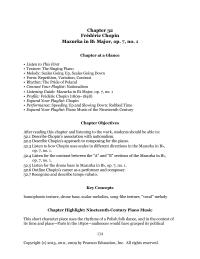 Chapter 32 Homework The Melodic Outlines This Particular Mazurka Seem