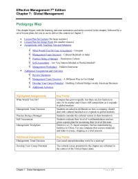 Management Chapter 7 Homework However Companies Lean Too Much Toward Global